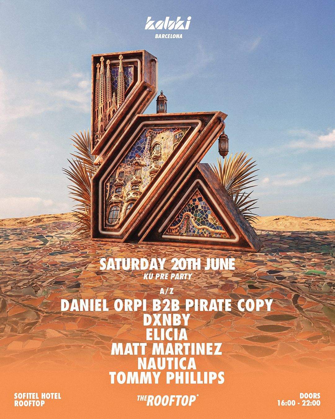 Kaluki Off Week - Ku Rooftop Pre Party at Hotel Sofitel Skipper ...