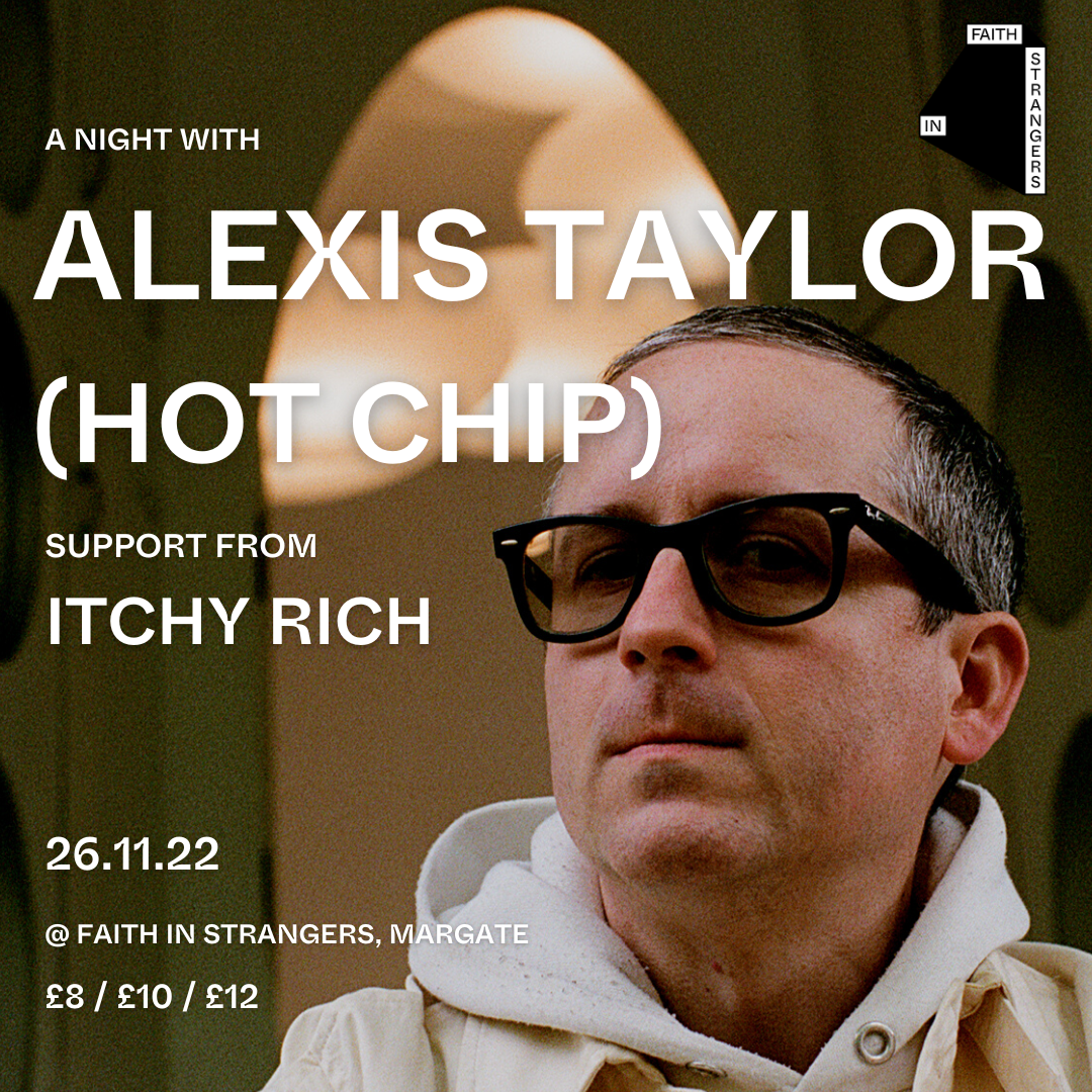 Alexis Taylor (Hot Chip) - Página frontal