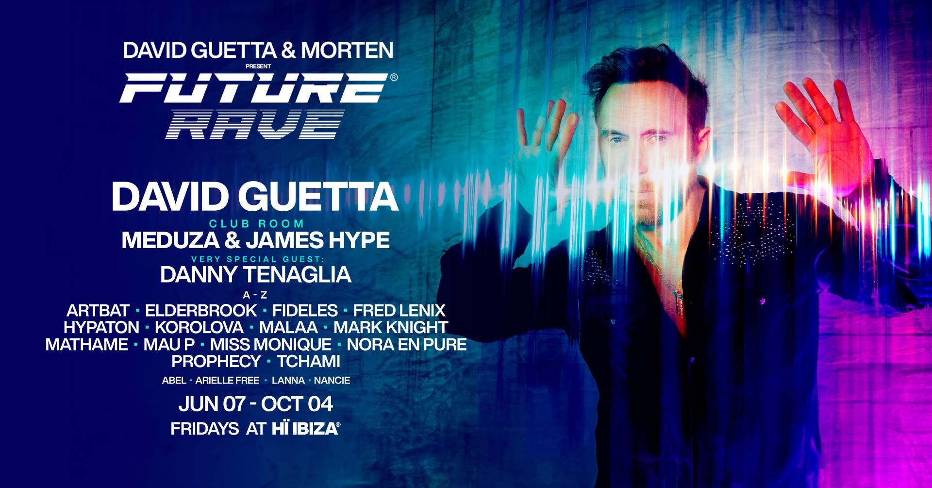 David Guetta & Morten present Future Rave - フライヤー表