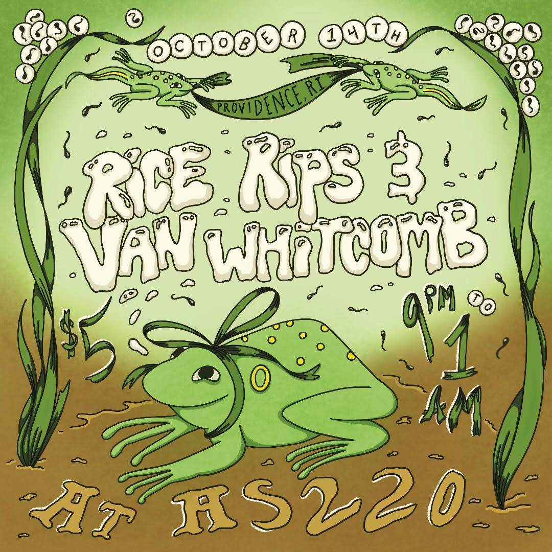 Instant:Release presents Rice Rips & Van Whitcomb at AS220, Rhode Island