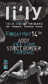 Tech House Fridays - Página frontal