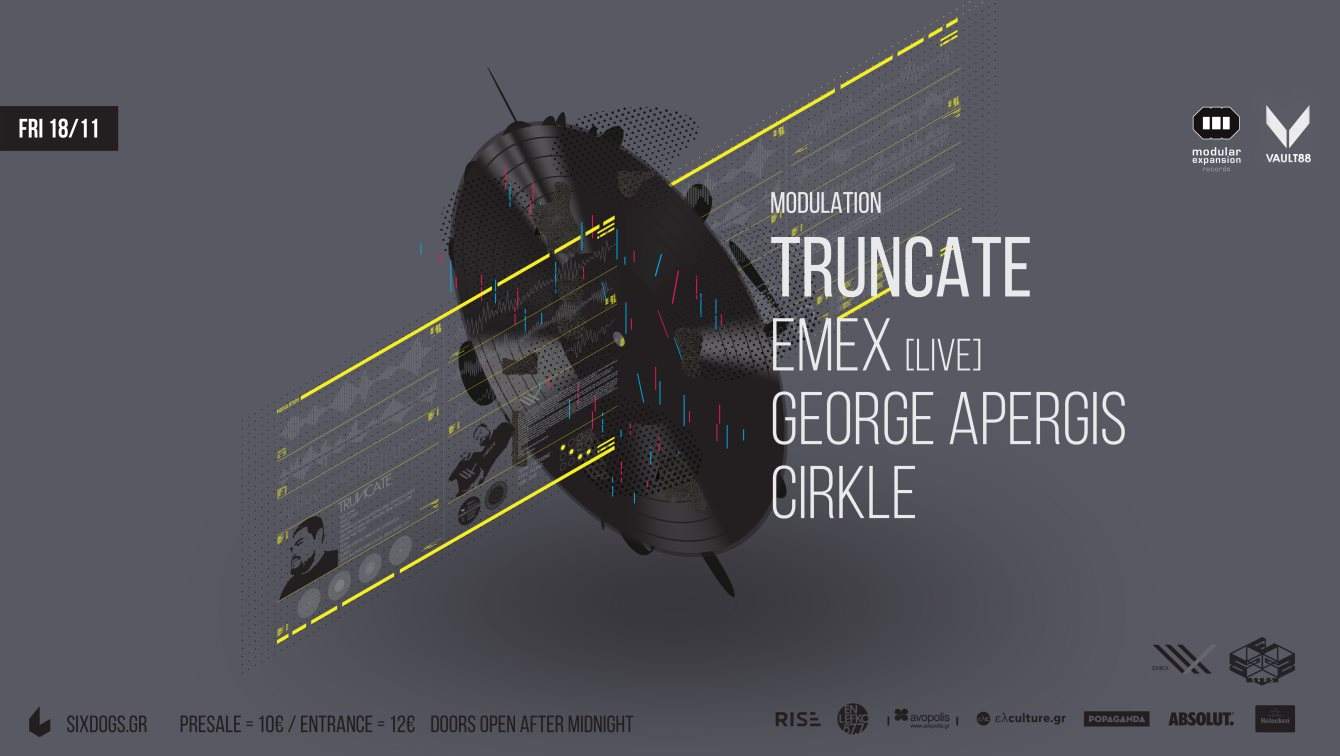 Modulation with Truncate, Emex - Página frontal