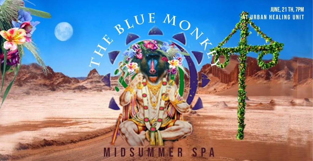Blue Monkey Midsummer with San Miguel & Schieferstein - Página frontal