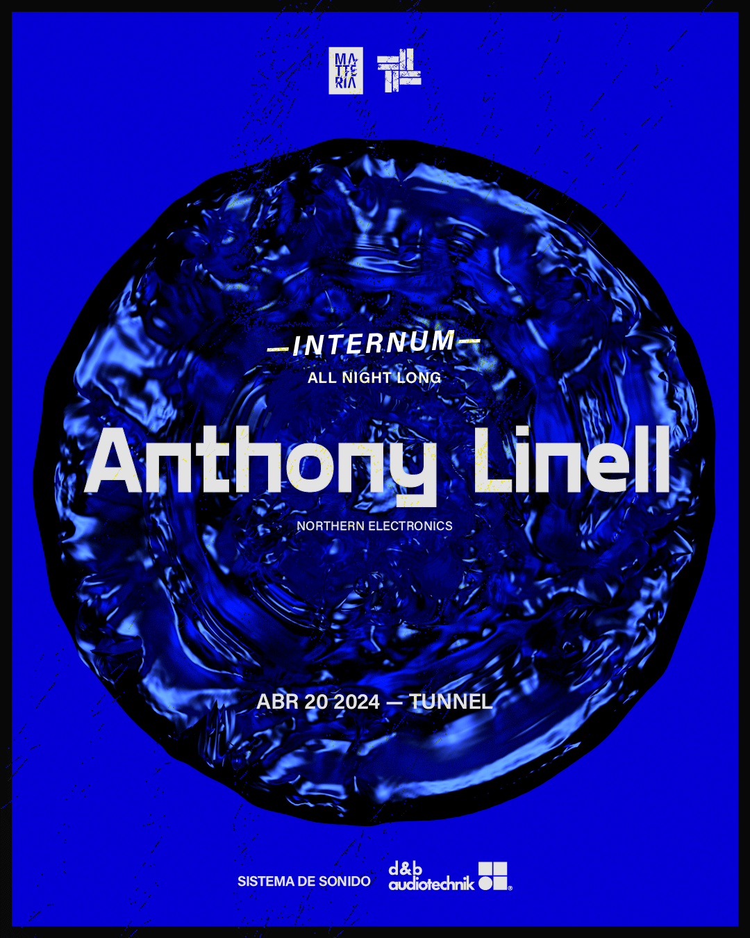 Matteria pres. Internum / Anthony Linell (All Night Long) - Página frontal