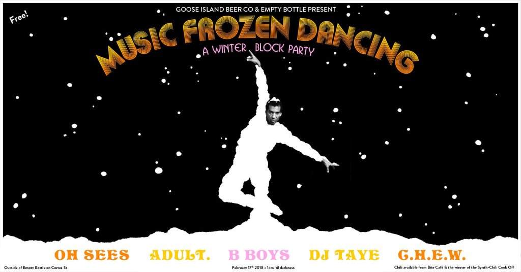 Music Frozen Dancing: A Winter Block Party - Página frontal