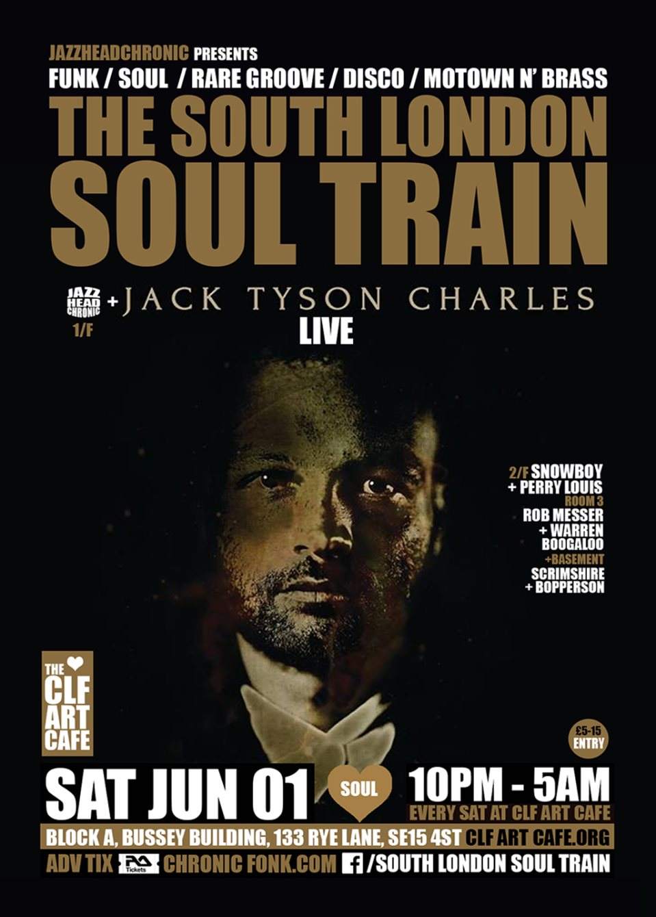 The South London Soul Train with Curtom Orchestra (Live Tribute to Curtis) - More - Página trasera
