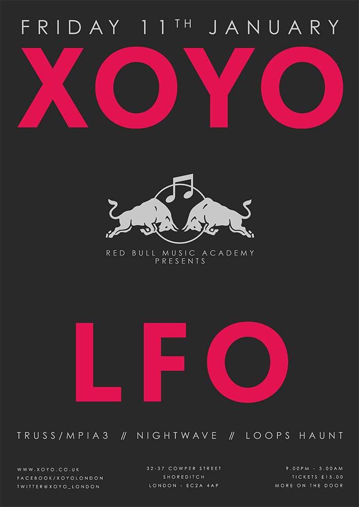 RBMA presents LFO Full Live Show - Página frontal