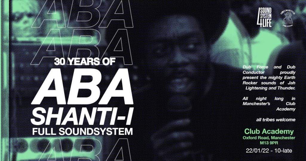 30 Years of Aba Shanti-i Sound System - Página frontal