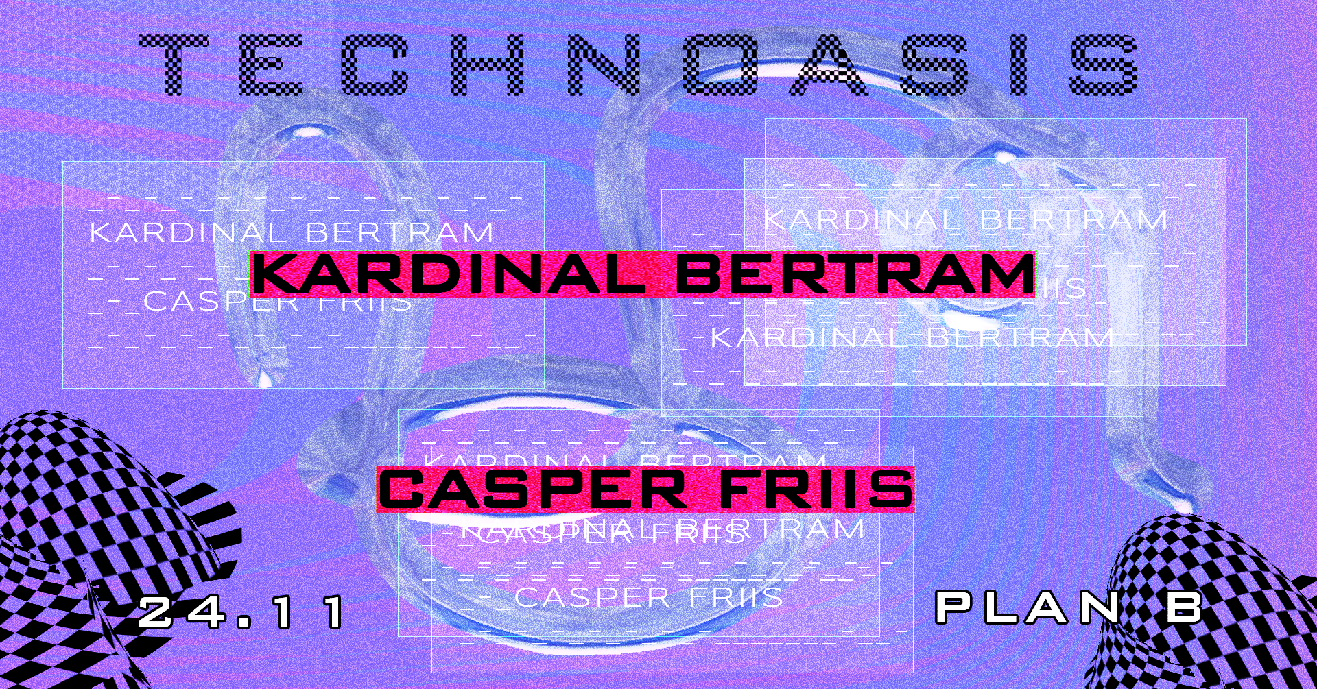 Technoasis inv. Tunghør: Kardinal Bertram & Casper Friis - Página frontal