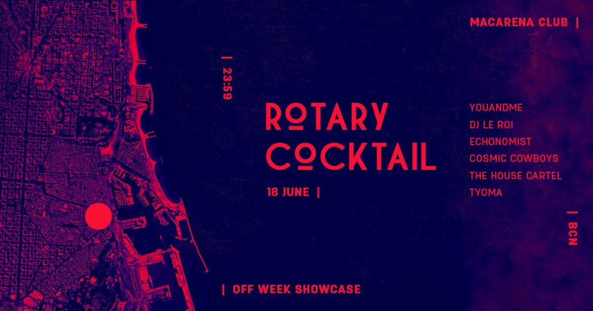 Rotary Cocktail OFF Week Showcase 2016 - フライヤー表