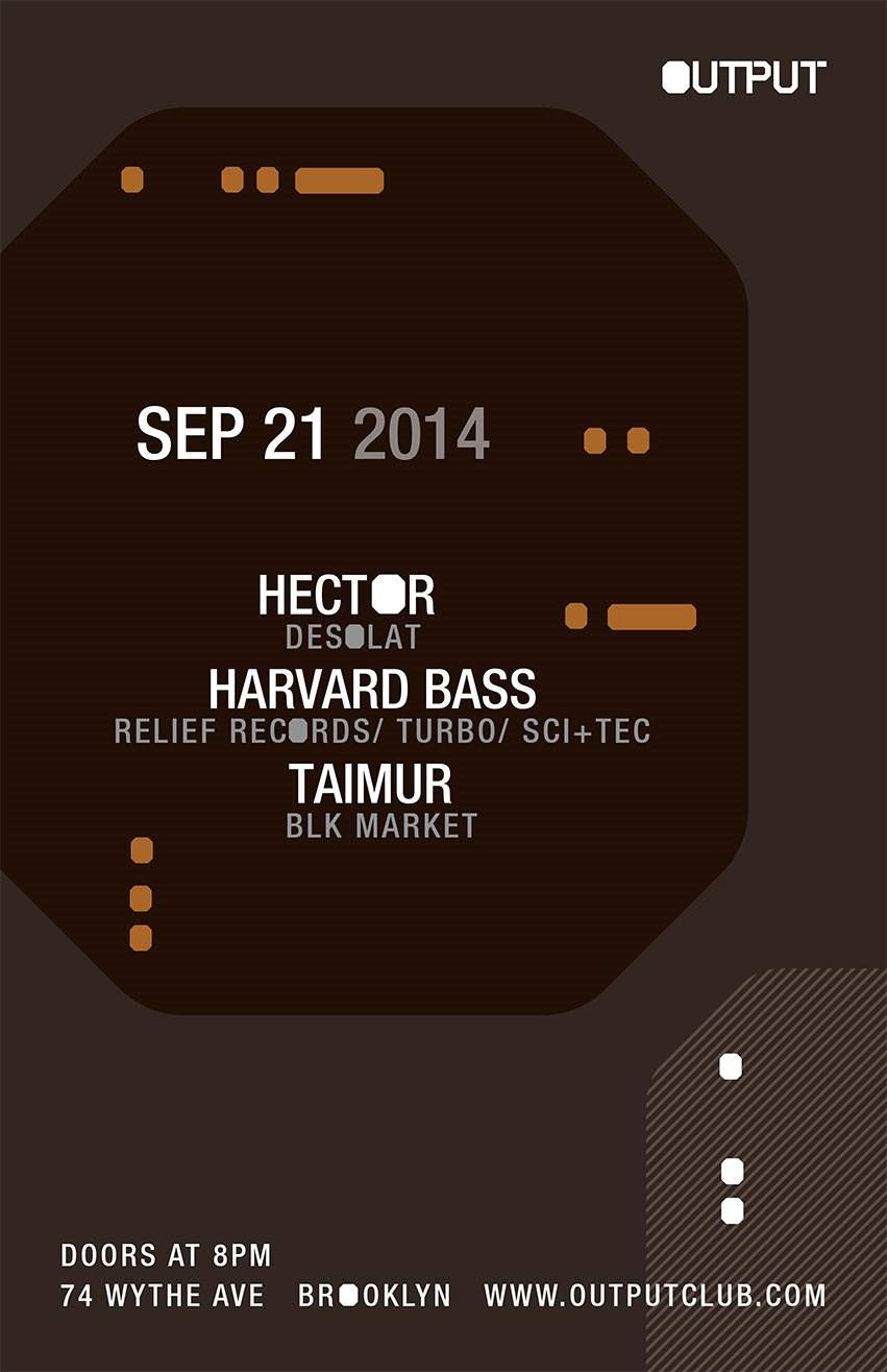 Hector // Harvard Bass // Taimur Agha - Página frontal