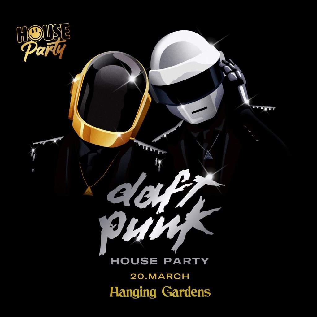 Daft Punk House Party - フライヤー裏