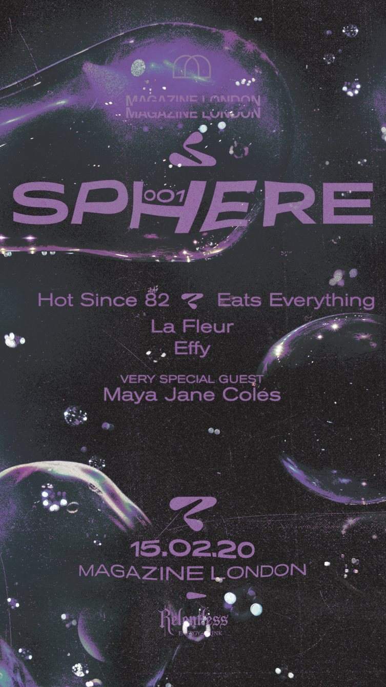 Sold Out: LWE presents Sphere - The Launch - Página trasera