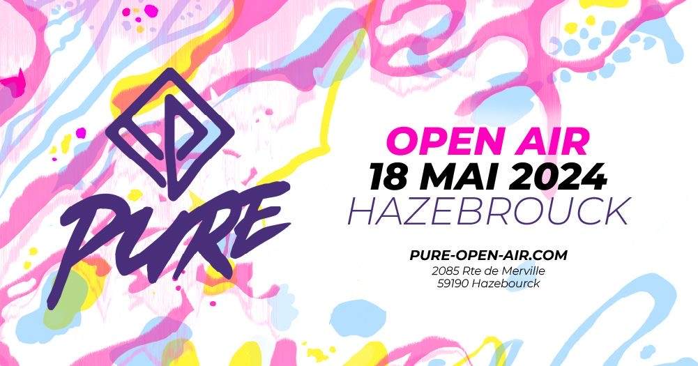 Pure Open Air 2024 - フライヤー表