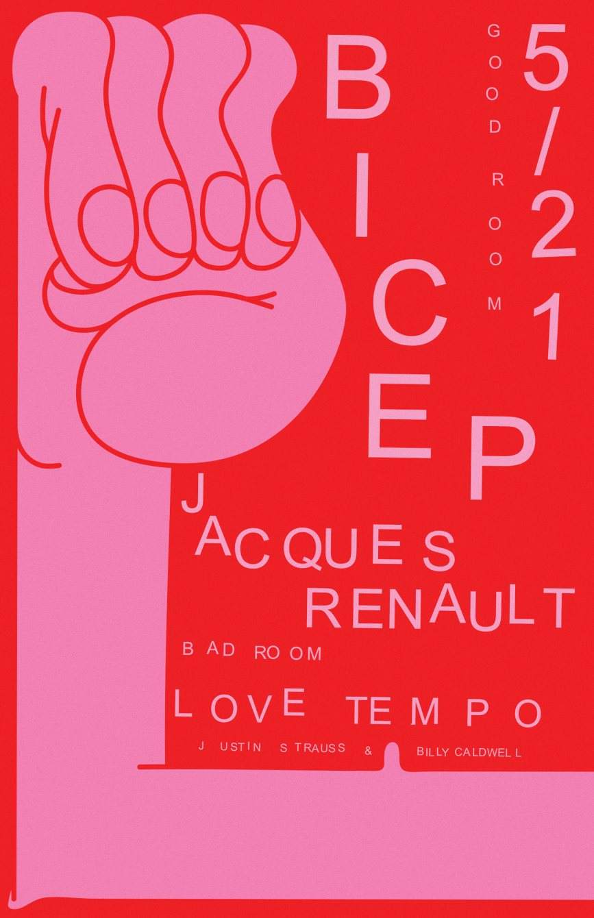 Bicep with Jacques Renault + Justin Strauss and Billy Caldwell in the Bad Room - Página trasera