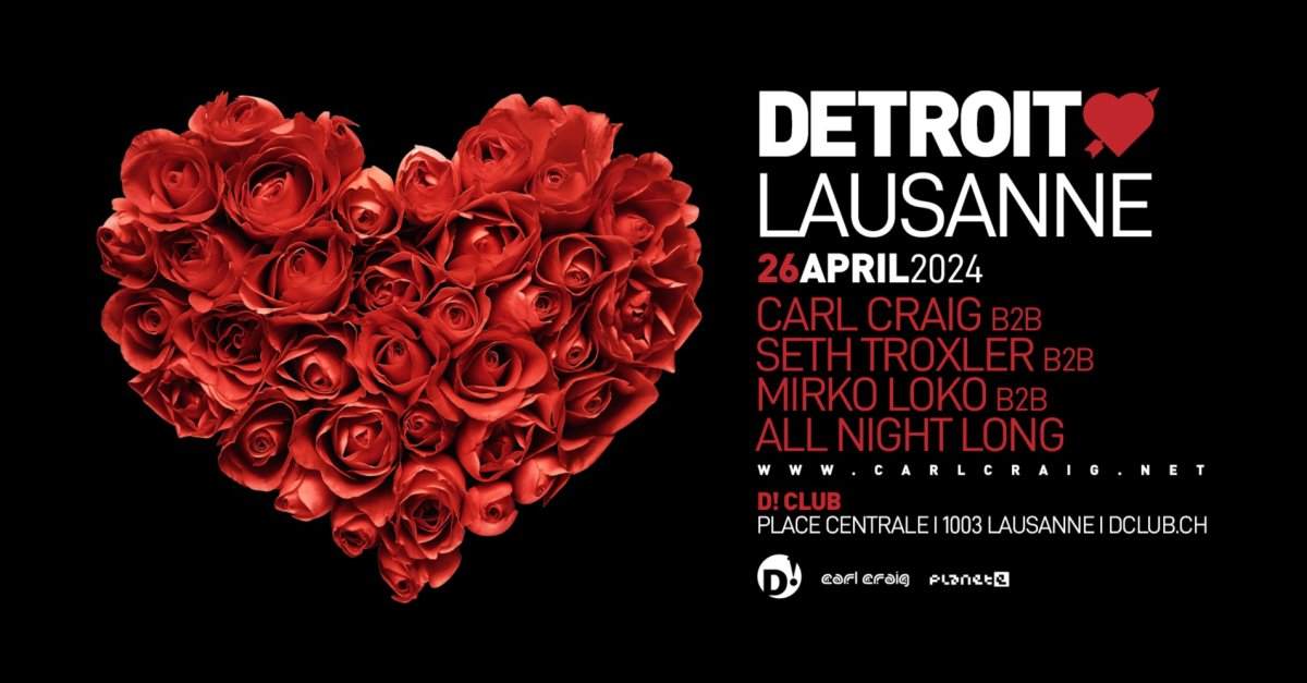 Detroit Love - Página frontal