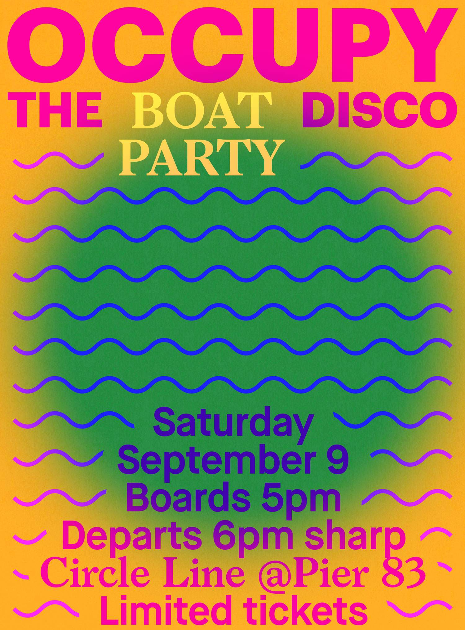 Occupy The Disco Boat Party 2023 - Página frontal