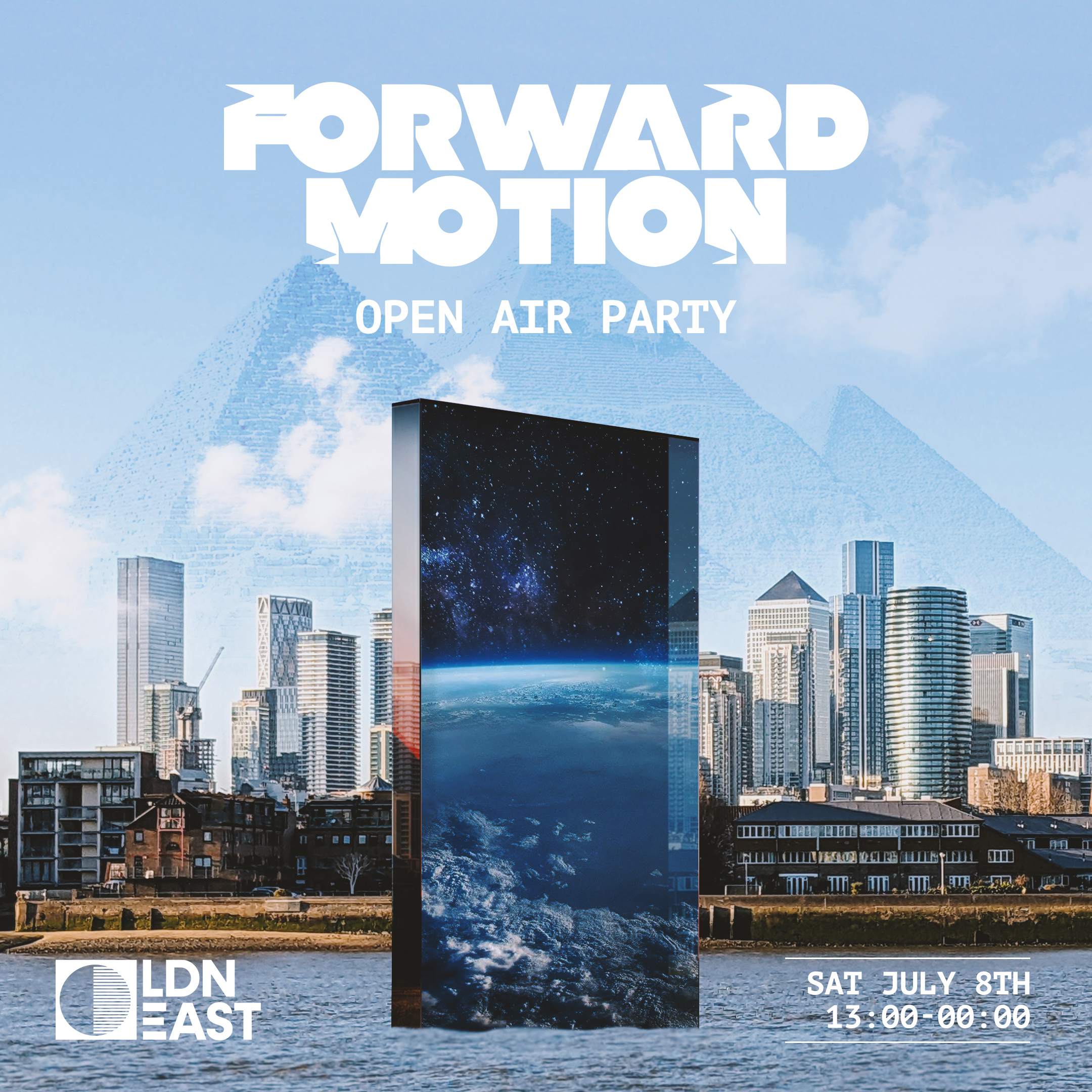 Forward Motion Open Air - フライヤー表