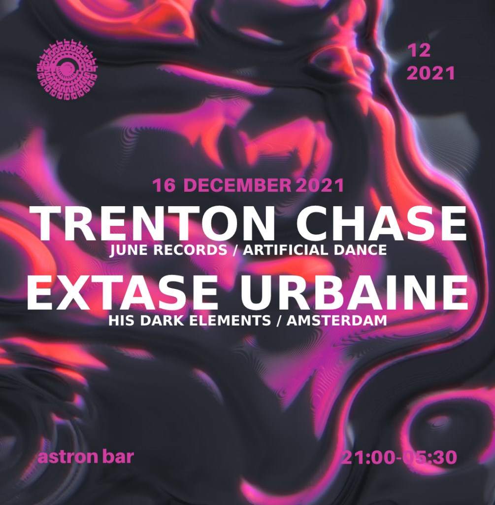 Trenton Chase & Extase Urbaine - フライヤー表