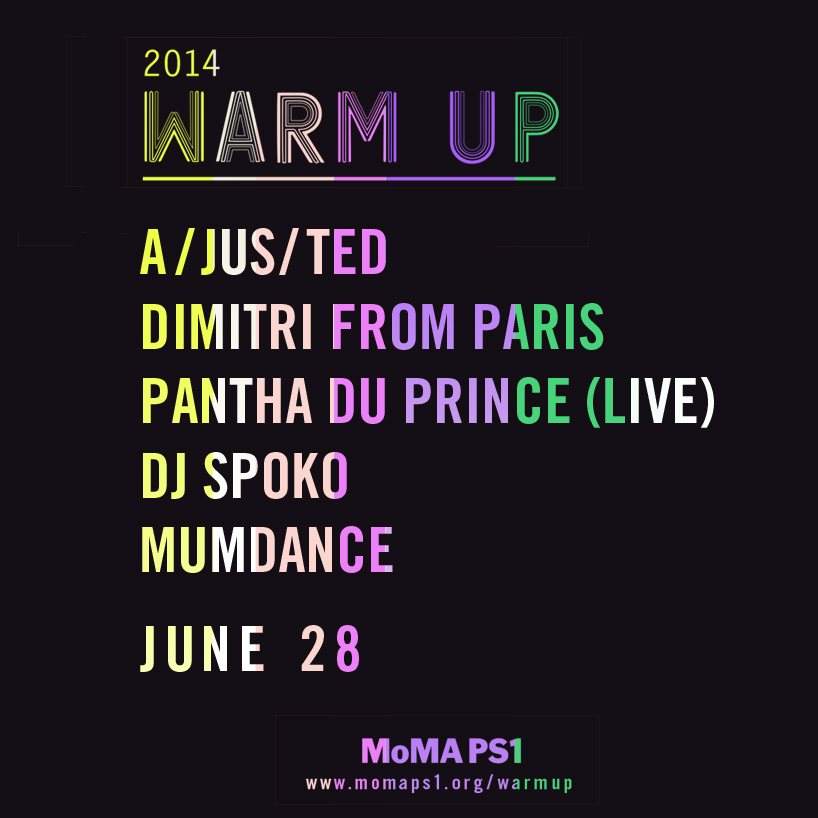 Moma PS1 Warm Up Series: Opening Weekend - Página frontal