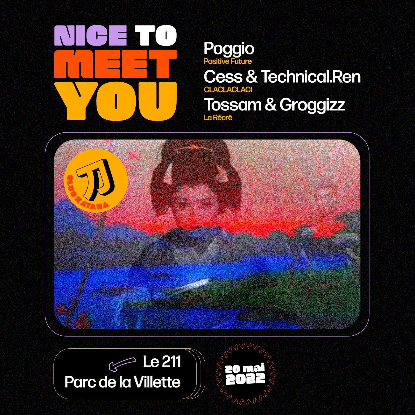 [CANCELLED] Nice to Meet You by Club Katana - Página trasera