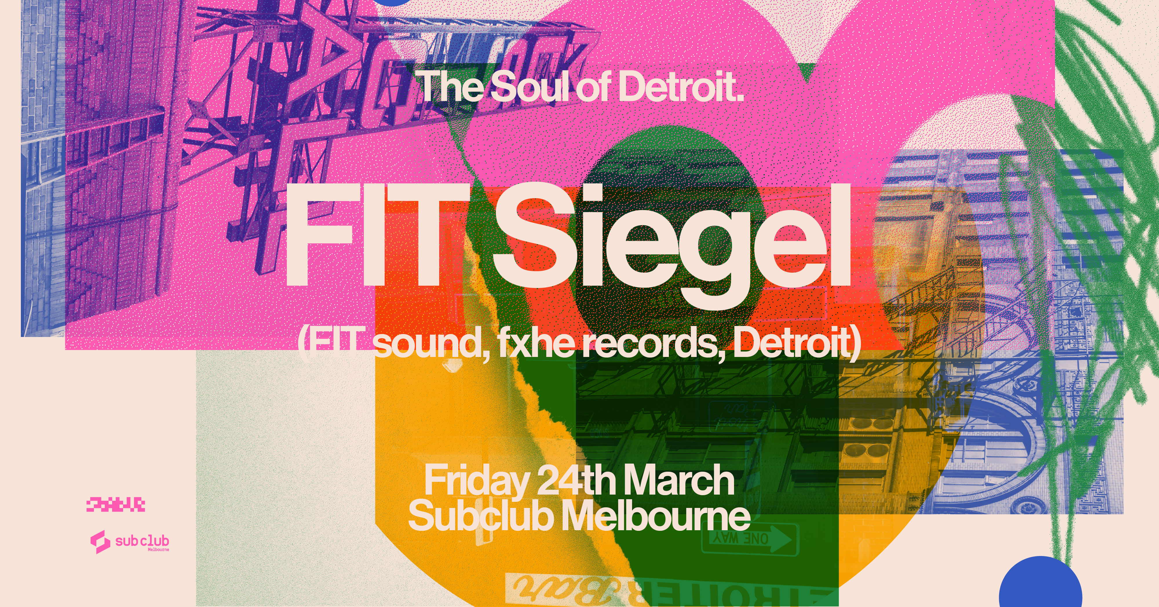 The Soul of Detroit - FIT Siegel - フライヤー表