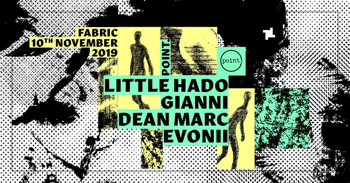 Sundays at fabric: Point. with Little Hado - フライヤー表