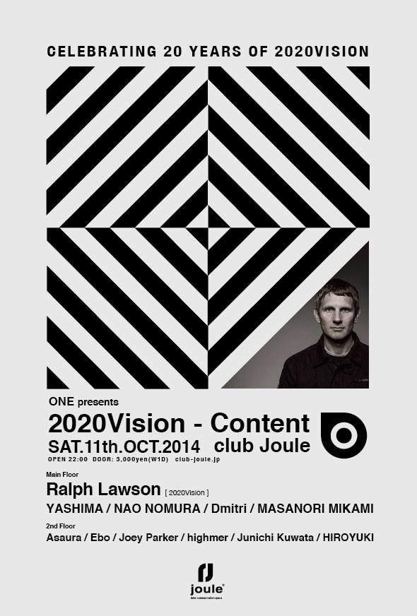 One presents 2020vision -Content - フライヤー表