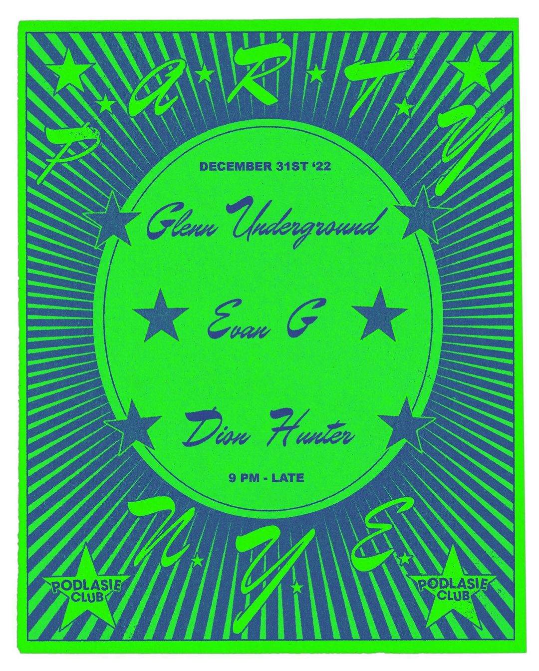 Glenn Underground with Evan G and Dion Hunter at Podlasie Club, Chicago