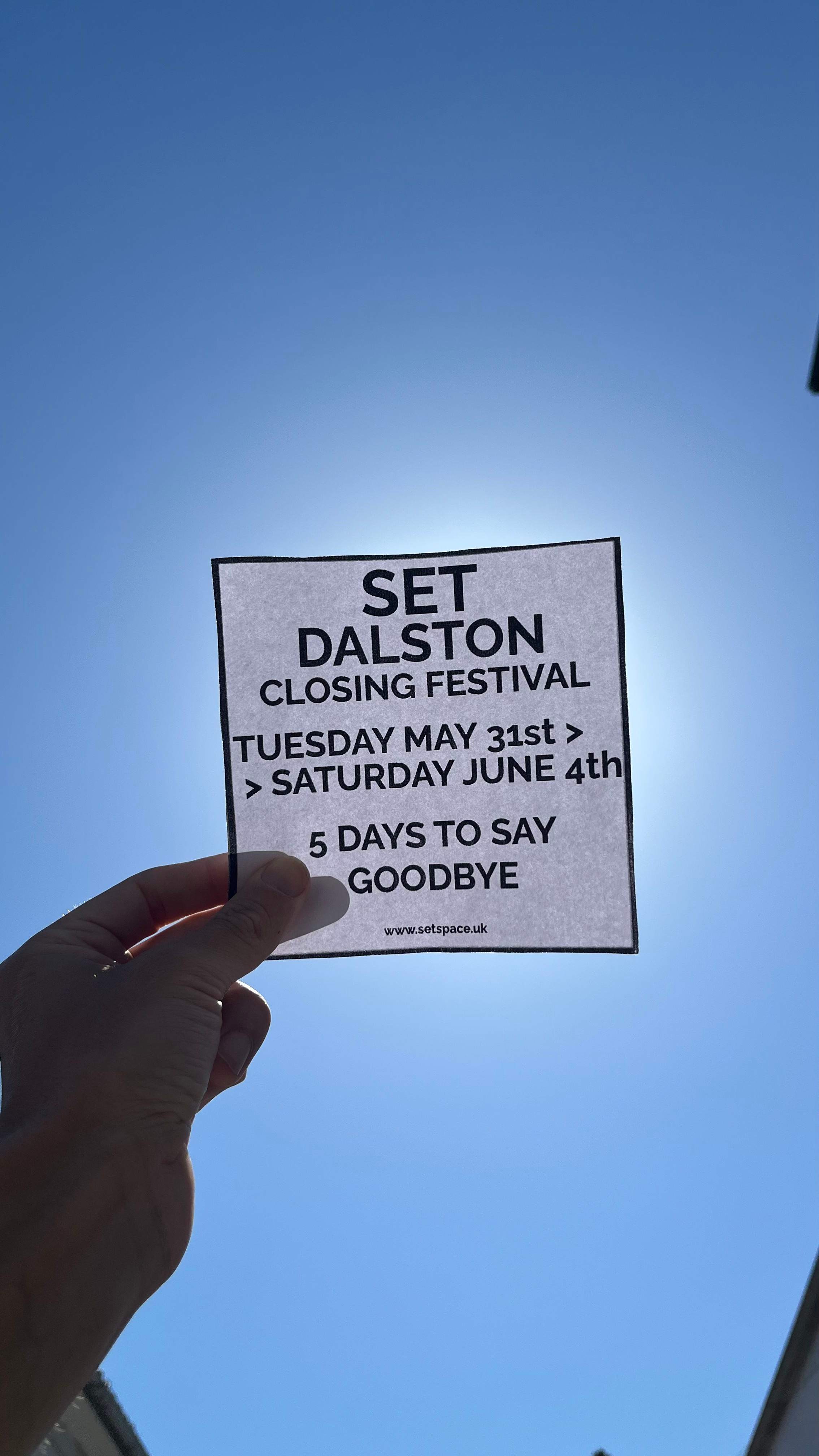 SET Dalston Closing Festival at SET, London