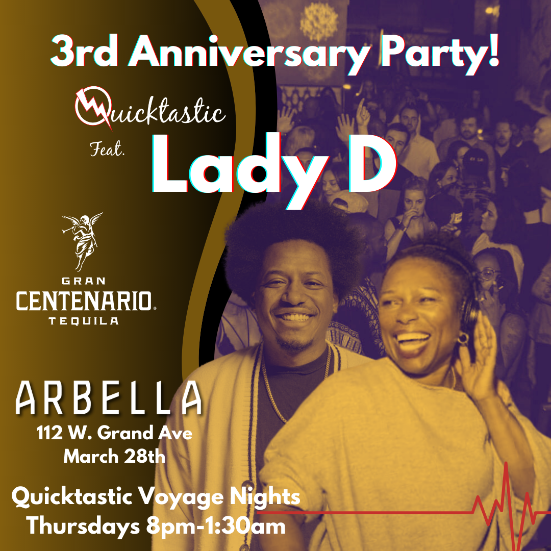 3rd Anniversary of The Voyage with Lady D - フライヤー表