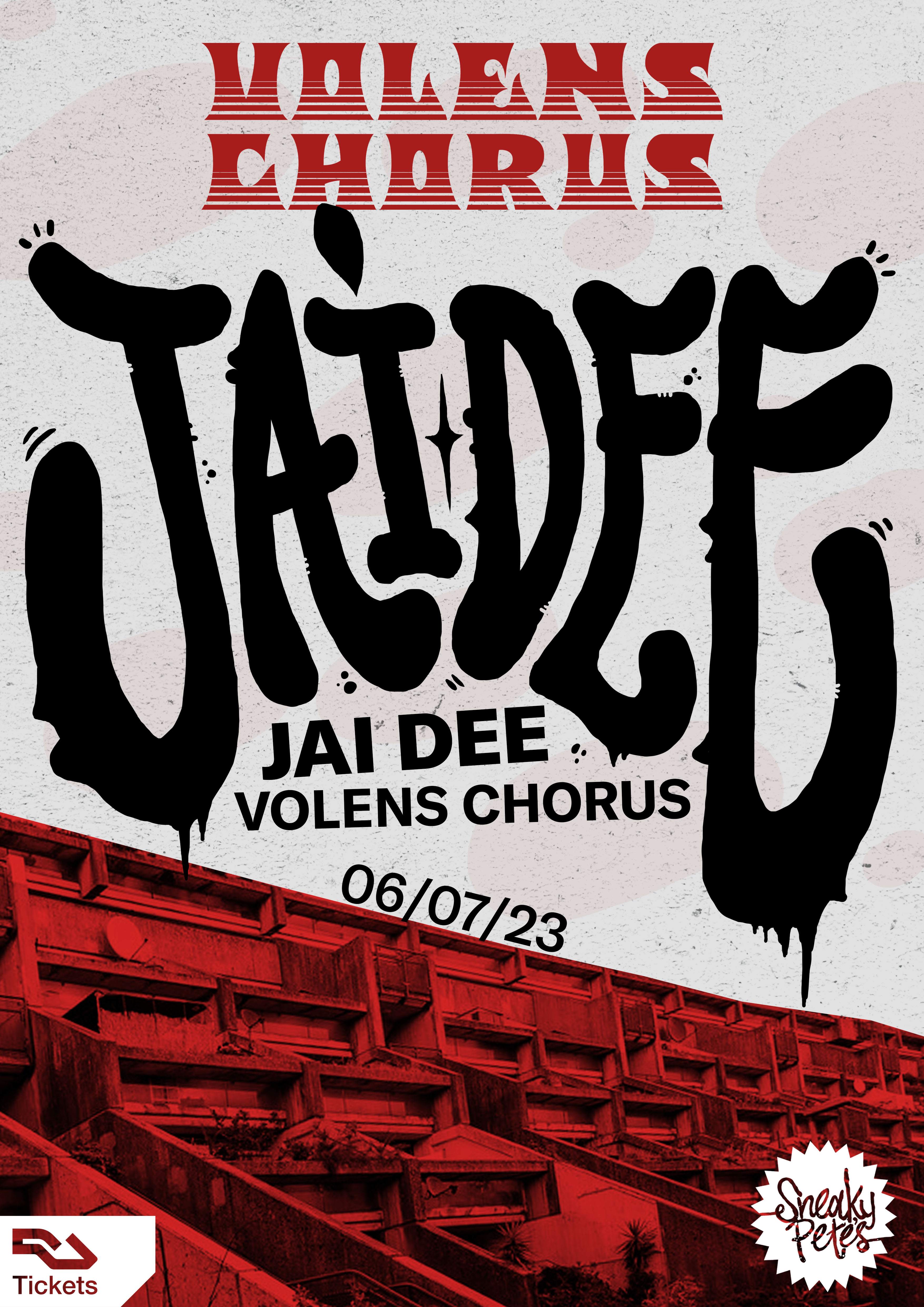 Volens Chorus: Jai Dee - フライヤー表
