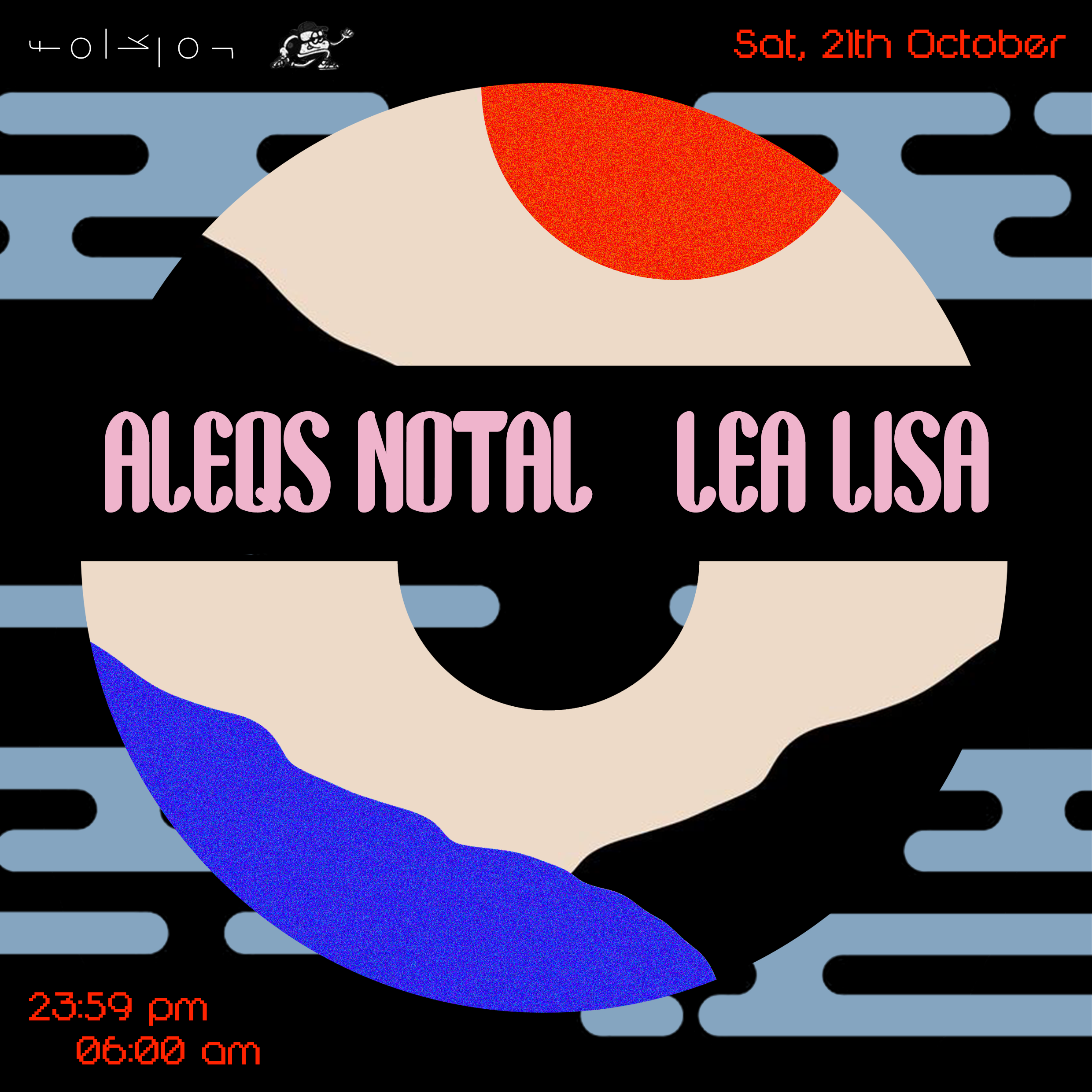 Bliss with Lea Lisa & Aleqs Notal - フライヤー表