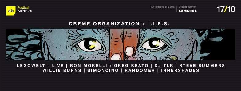 ADE Special: L.I.E.S. x Crème Organization - Página frontal