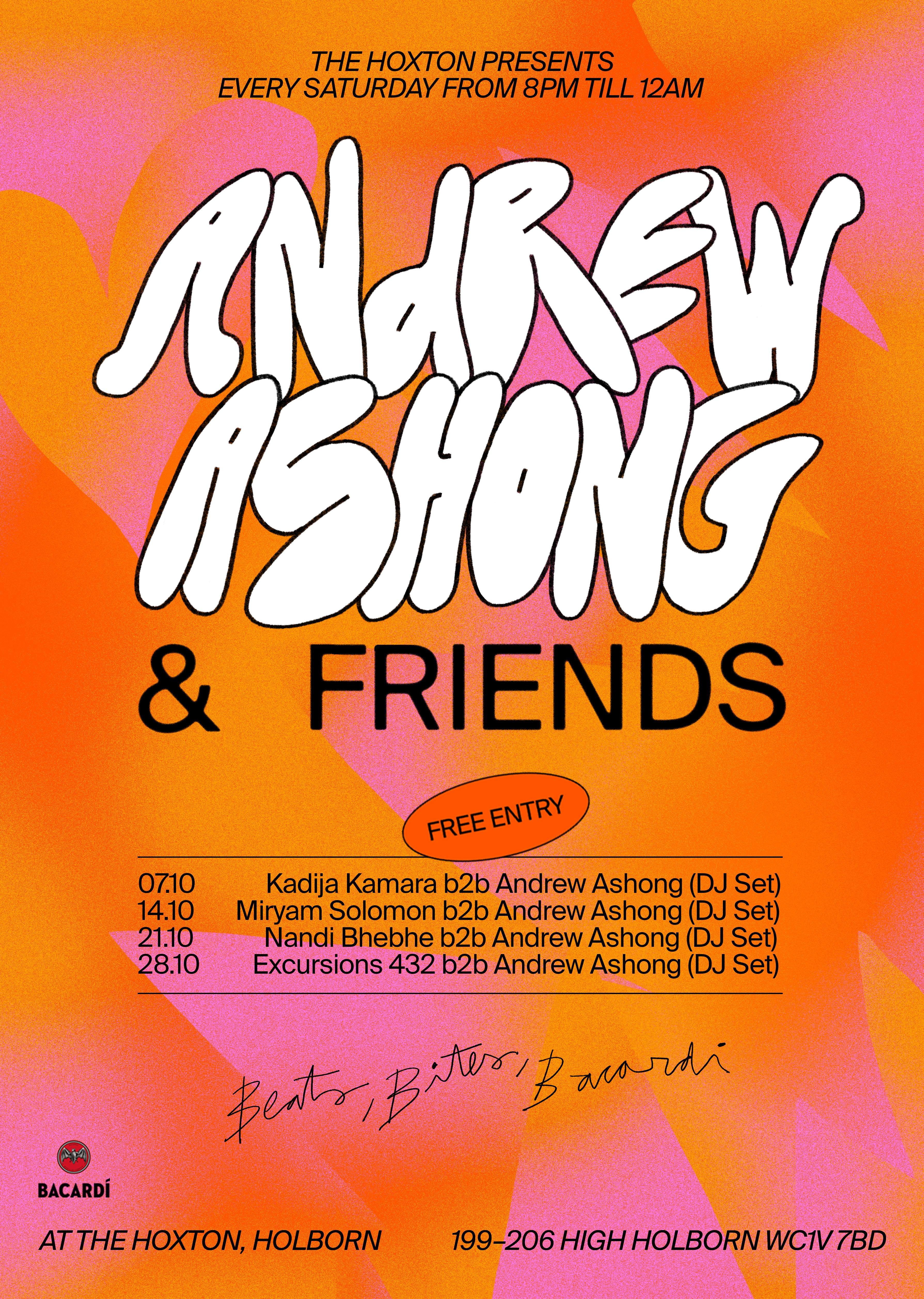 Andrew Ashong and Friends - Página frontal