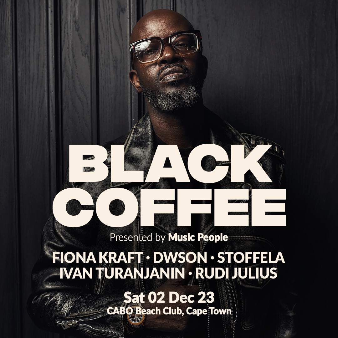 Black Coffee - Cape Town 2 December 2023 - Página frontal