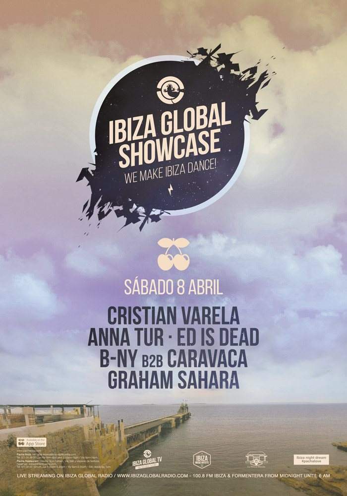 Ibiza Global Showcase - フライヤー表