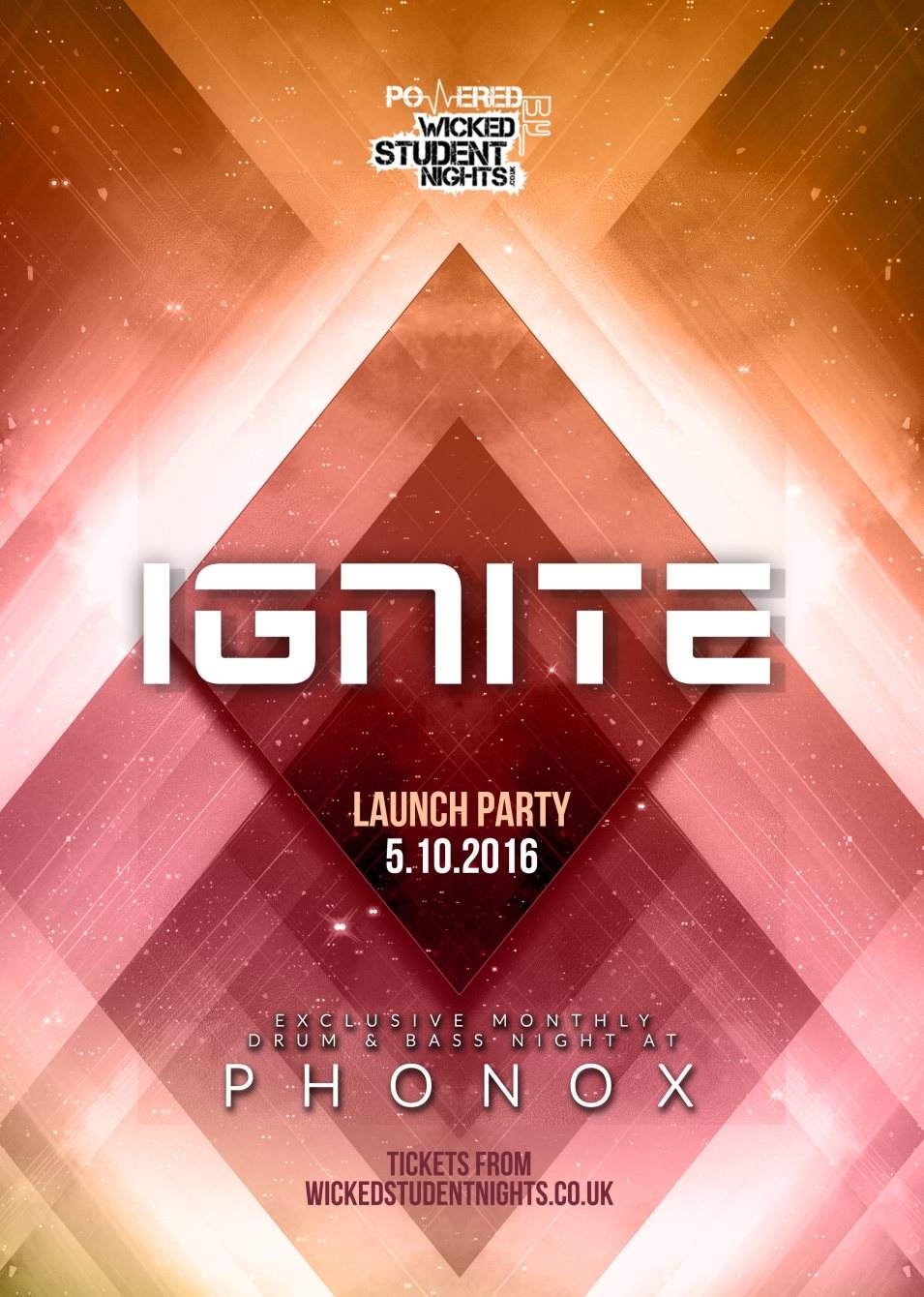 Ignite Launch Party - Página trasera