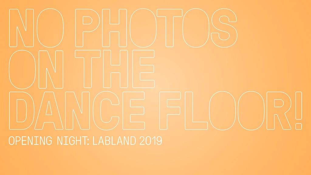 Opening Night: Labland 2019 - フライヤー表
