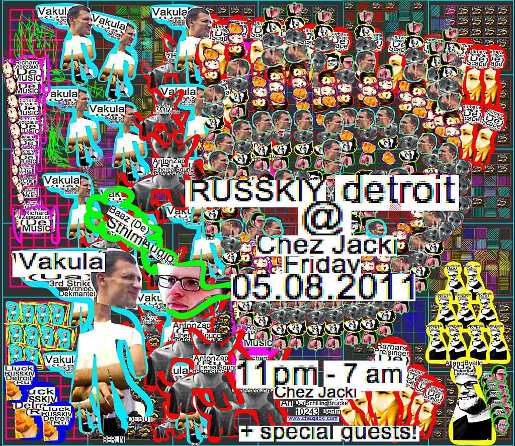 Russkiy Detroit - Página frontal