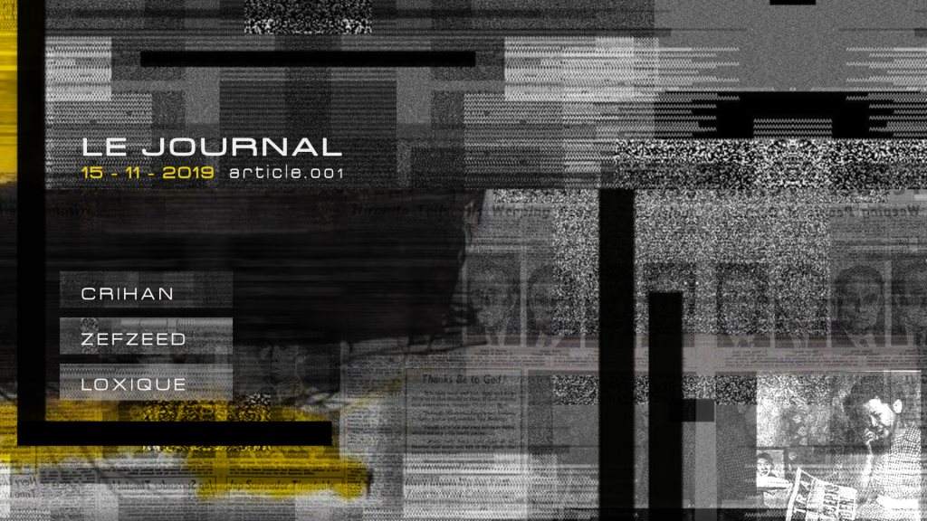 Le Journal - フライヤー表