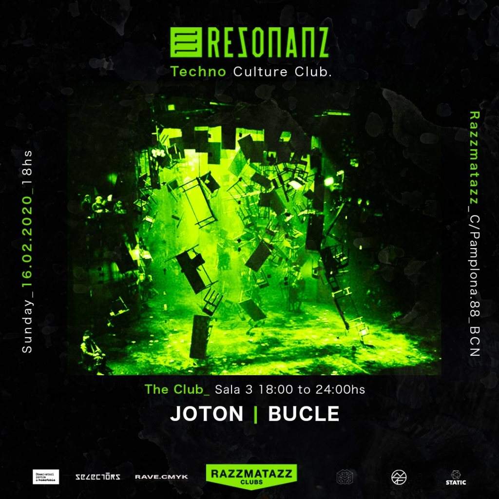 Rezonanz presenta a Joton y Bucle - Página trasera