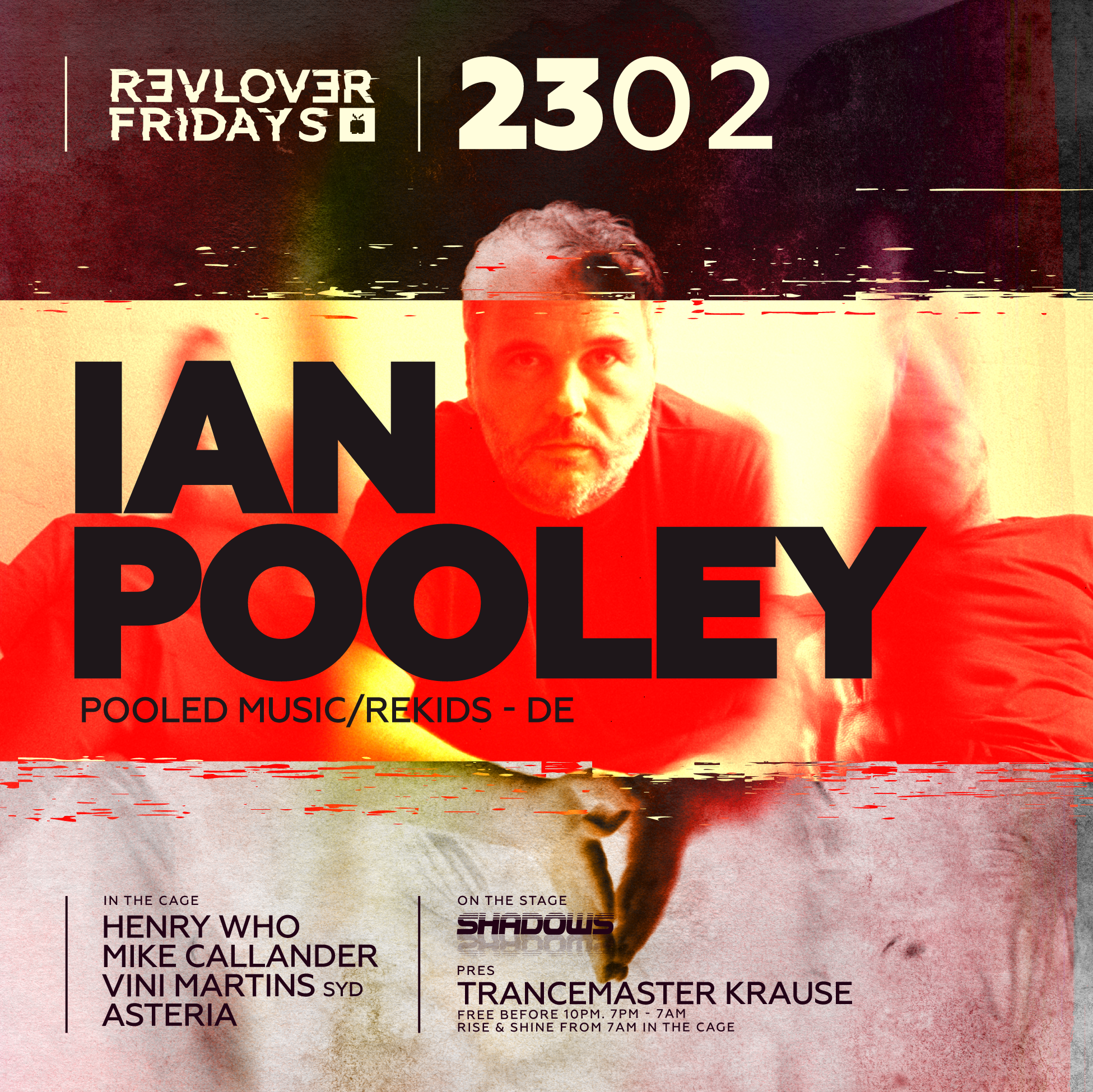 Ian Pooley (DE) — Revolver Fridays - Página frontal