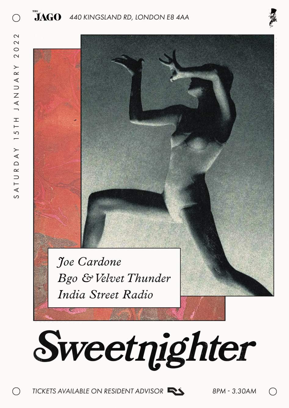Sweetnighter with Joe Cardone, India Street Radio, Bgo & Velvet Thunder ...