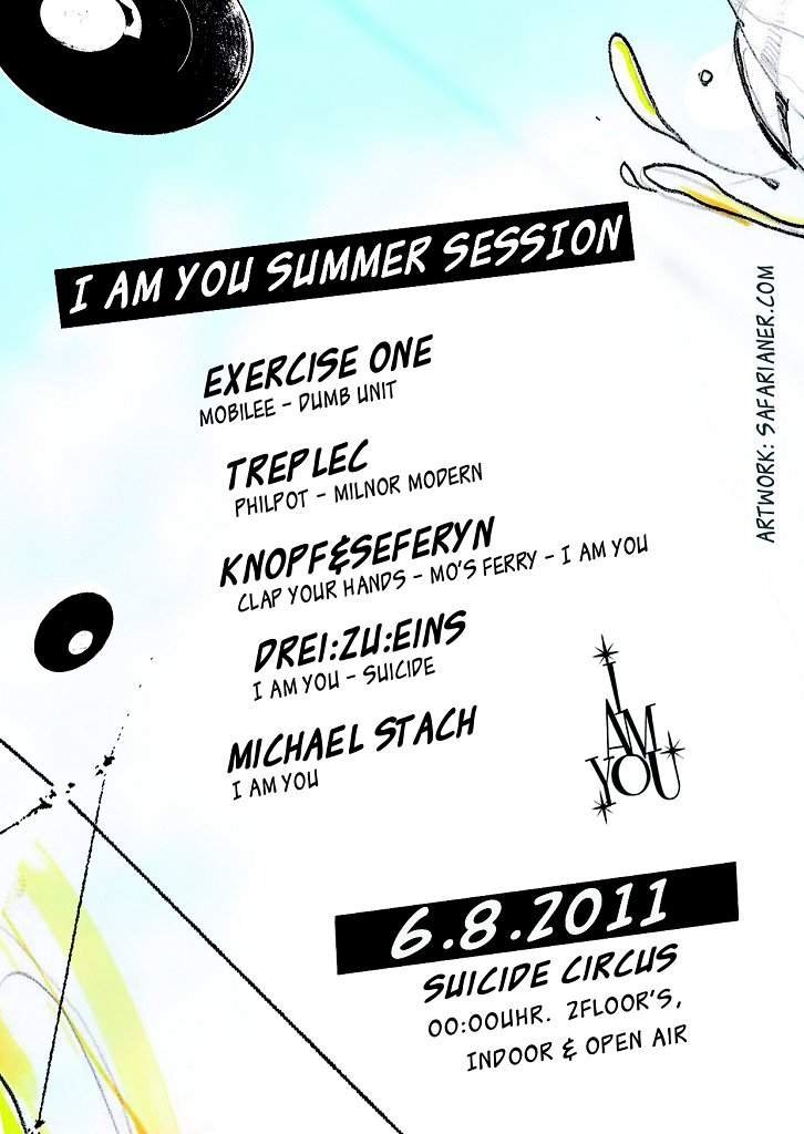 I Am You Summer Session - Página trasera