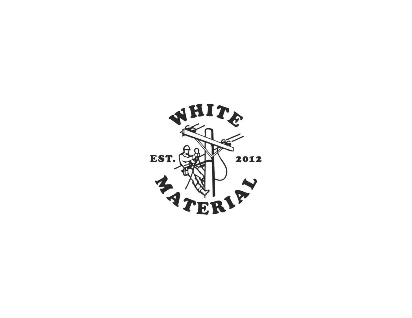 Bleed presents - White Material - フライヤー表