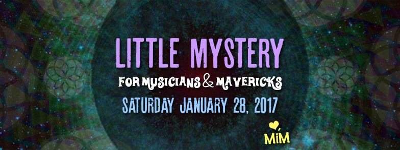 Mim's Little Mystery for Musicians & Mavericks - フライヤー表
