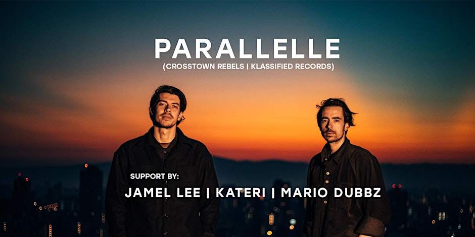 Parallelle - Jamel Lee - KATERI - Mario Dubbz - lounge Erik Love and guest - Página frontal