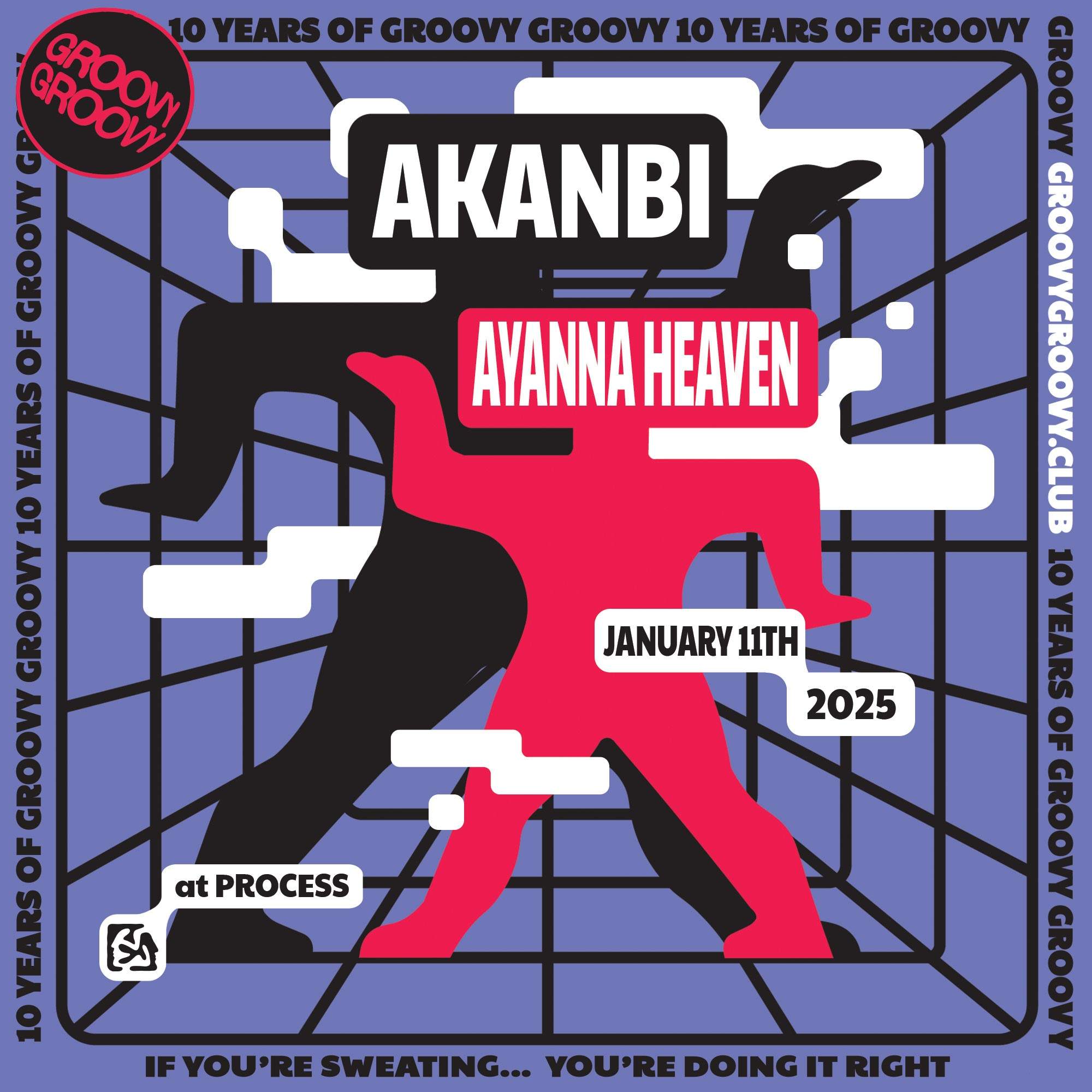 10 Years of GROOVY GROOVY feat. Akanbi & Ayanna Heaven at Process PDX ...