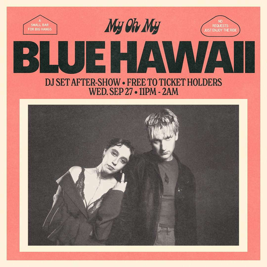 My Oh My presents: Blue Hawaii - Página frontal
